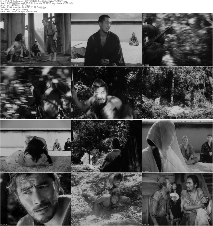 [罗生门]rashomon.1950.tw.2d.bluray.720p.x264.ac3