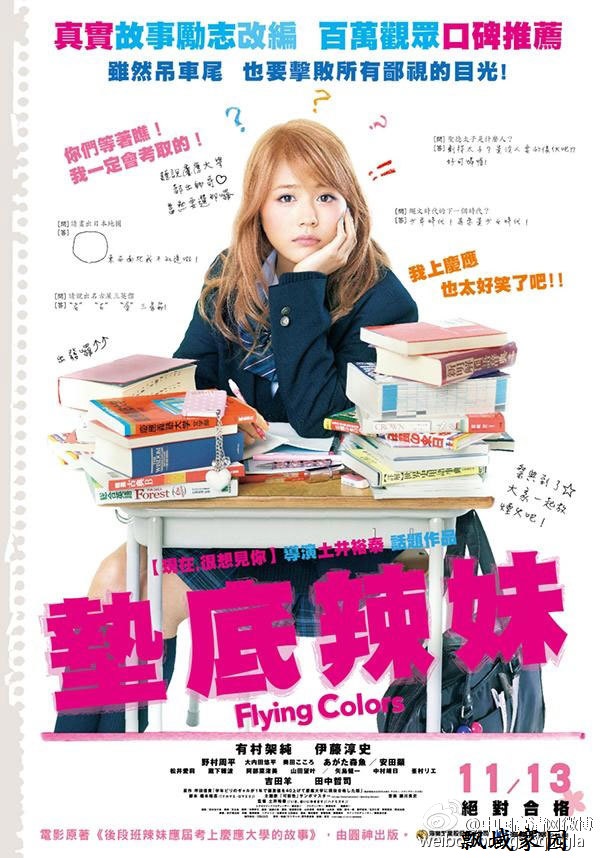 [励志/喜剧][垫底辣妹 Flying Colors2015][BD-MKV][日语中字]