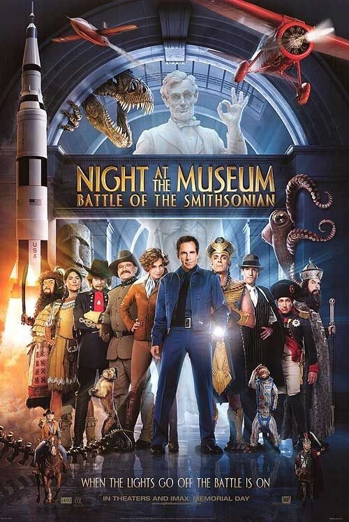 《博物馆惊魂夜2》(Night at the Museum: Battle of the Smithsonian)[DVDRip]