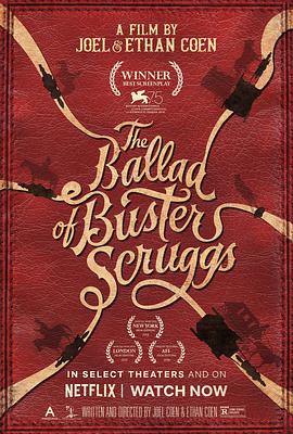 [巴斯特·斯克鲁格斯的歌谣][The][Ballad][of][Buster][Scruggs][2018][HD720P][X264][AAC][English][CHS-ENG 2][69GB]