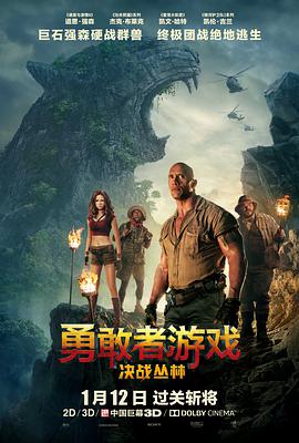 [勇敢者游戏：决战丛林][Jumanji][Welcome][to][the][Jungle][2017][BD720P][X264][AAC][English&Mandarin][CHS-ENG]