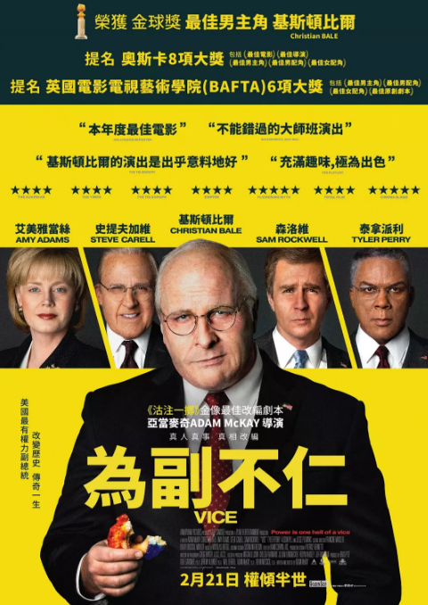 [副总统][Vice][2018][HD720P][X264][AAC][English][CHS-ENG]